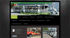 Desktop Screenshot of bummelzug-gmunden.at